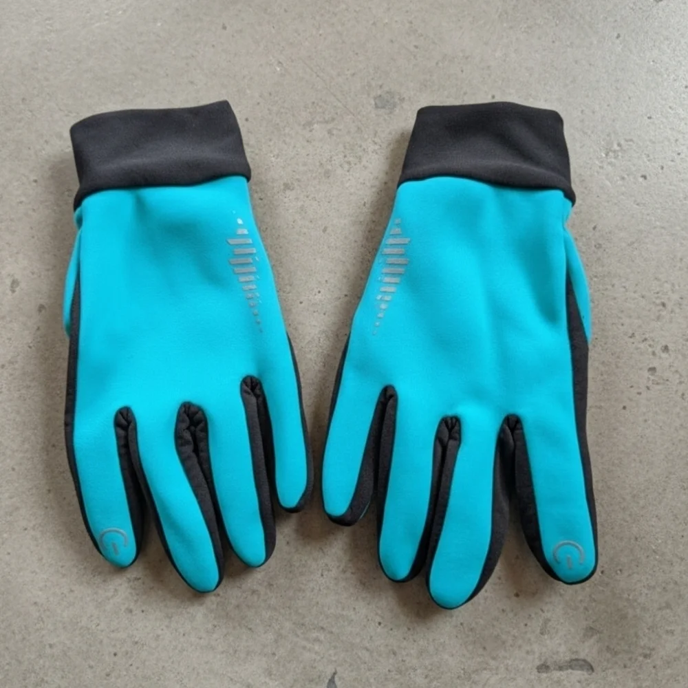 SIMARI Winter Gloves Liner Thermal Warm Touch Screen Blue (EUC)